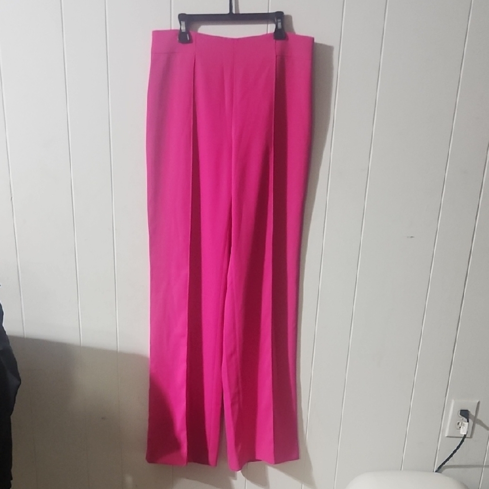 Zara Fuchsia Trousers - Picture 1 of 4